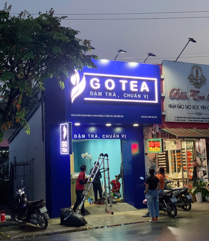 Thiết kế thi công biển hiệu quảng cáo